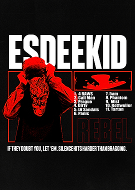 Esdeekid Rebel Album Cover Art