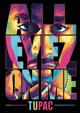 Tupac All Eyez On Me Portrait