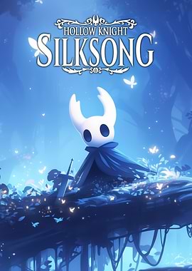 Hollow Knight: Silksong Game Cover Art