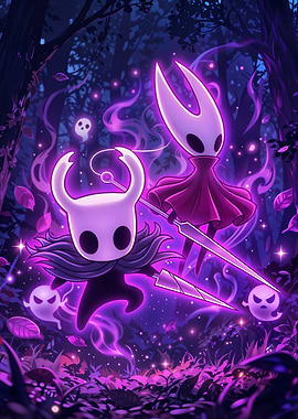 Hollow Knight and Hornet