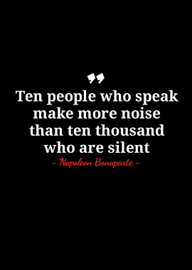 Napoleon Bonaparte Quote