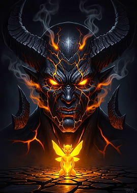 Demon and Fairy in Dark Fantasy