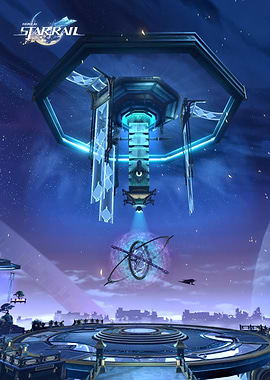 Honkai Star Rail Space Station