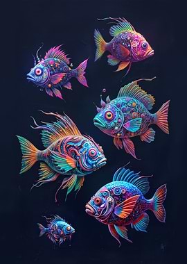 Original Exotic and Fantasy Familly Fish