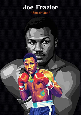 Joe Frazier 'Smokin' Joe' Portrait