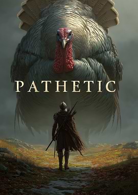Pathetic: Giant Turkey and Warrior