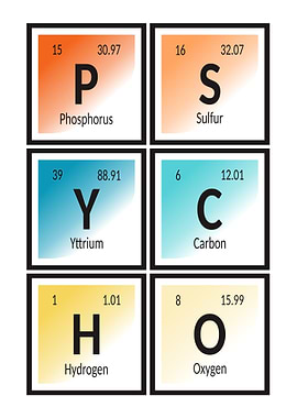 Periodic Table Elements: Psycho