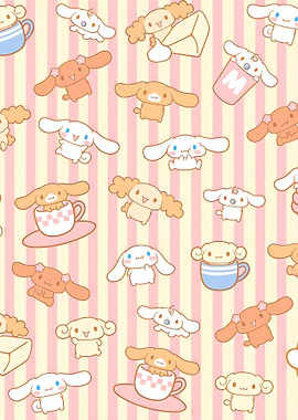 Cinnamoroll character pattern
