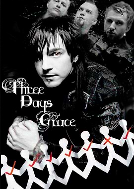 Three Days Grace Band Portrait