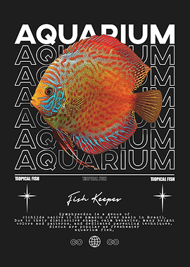 Discus Fish Keeper Aquarium Hobby