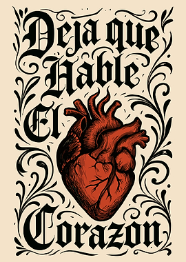 Deja que Hable El Corazon Art