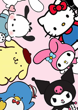 Sanrio Characters Pattern