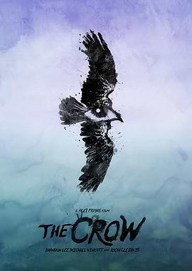 The Crow Movie Poster Art