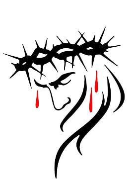 Jesus Christ with Crown of Thorns