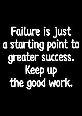 Inspirational Quote: Failure and Success