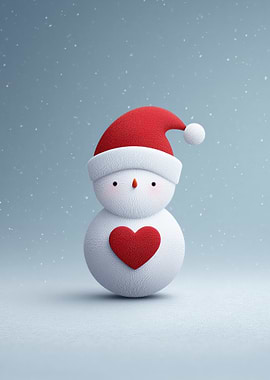 Cute Christmas Snowman
