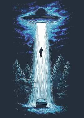UFO Abduction in the Forest