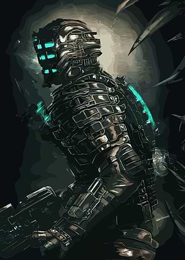 Dead Space Character Illustration