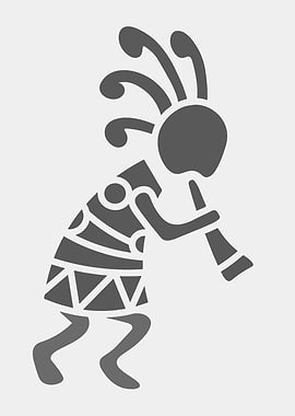 Kokopelli Silhouette