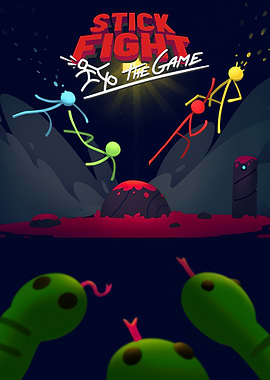 Stick Fight: The Game Illustration