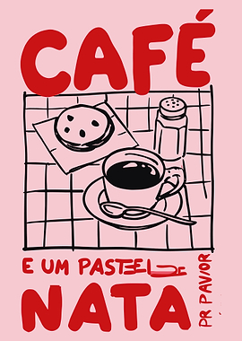 Café e um Pastel de Nata