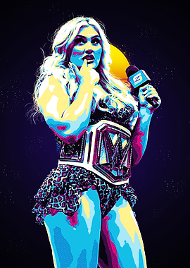 Tiffany Stratton WWE Pop Art