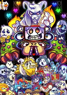 Undertale Characters Collage