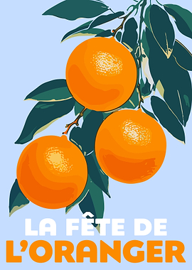 La Fête de l'Oranger Poster