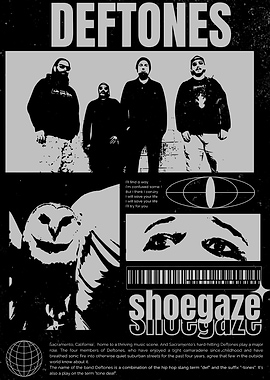 Deftones Shoegaze Poster