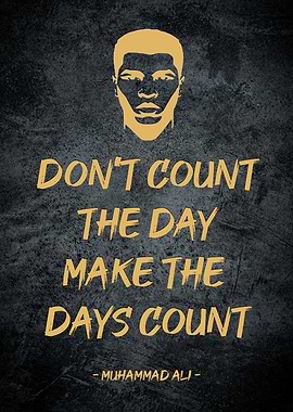 Muhammad Ali Quote Art