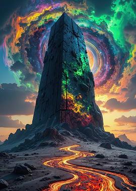 Monolith and Cosmic Portal Landscape