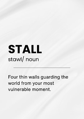 Stall Funny Definition