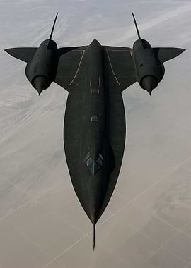 SR-71 Blackbird in Flight