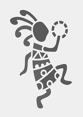 Kokopelli Figure Icon
