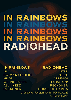 Radiohead - In Rainbows Album Art