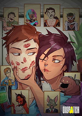 Dispatch Watercolor Art