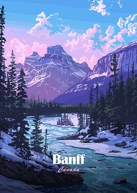 Banff Canada Landscape
