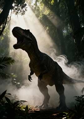 Tyrannosaurus Rex in Jungle