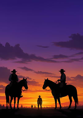 Western Sunset Riders