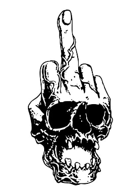 Skull Hand Gesture