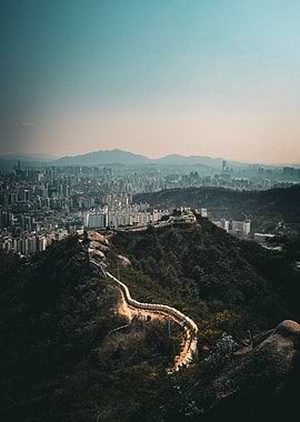Cityscape View from Bugaksan
