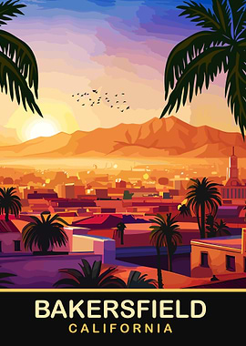 Bakersfield California Sunset