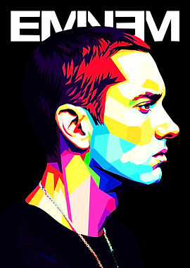 Eminem wpap pop art