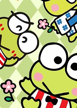Keroppi Character Pattern