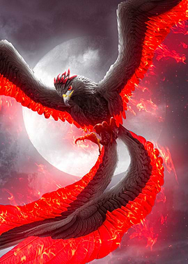 Fiery Phoenix Rising