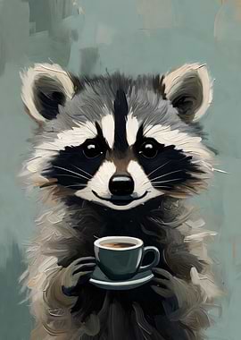 Coffee Raccoon