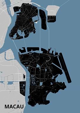 Macau City Map