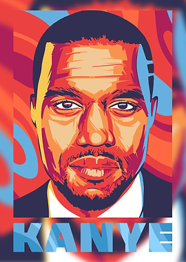 Kanye West Pop Art