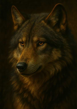 Wolf Portrait