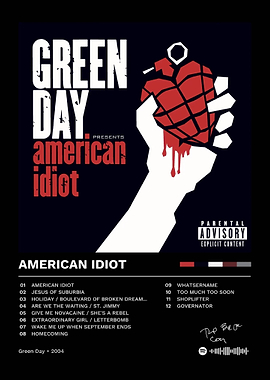 Green Day - American Idiot Album